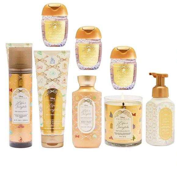 Disney Princess LIFE’S A FAIRYTALE Bath & Body Gift Set (8 Items) - Picture 9 of 10